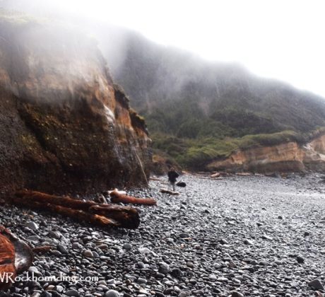Neptune Beach Oregon Rockhounding Beach Rock Collection