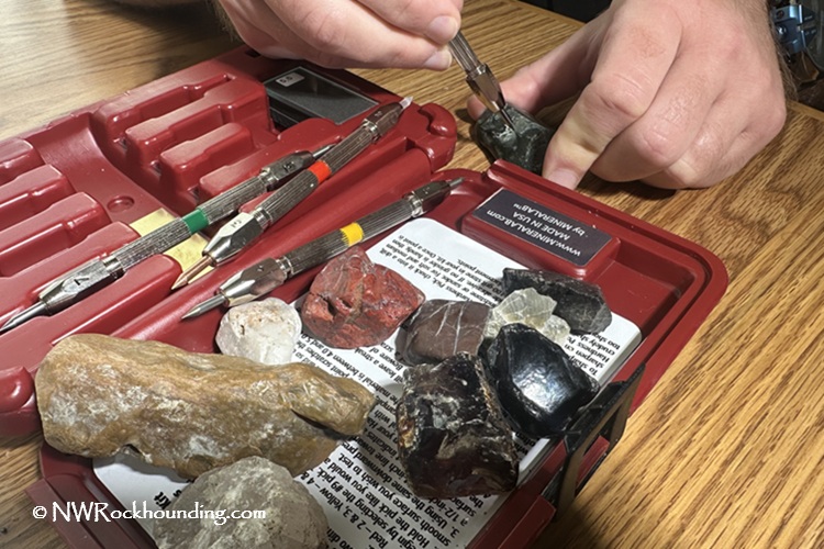 Mohs Hardness Test Kit