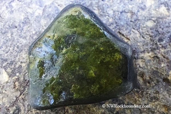 Brice Creek Greenstone - Altered Basalt, Oregon