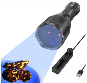 LUMENSHOOTER S3 365nm UV Flashlight with 3 LEDs